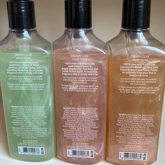 Bath & Body Works Bath & Body Bath And Body Works Luxe Hand Soaps